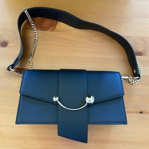 Strathberry Vegan Leather Mini Crescent